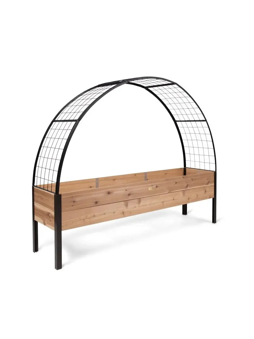 Heavy Duty Standing Garden Planters for Outdoor,Perfect for Patio Deck & Backyard