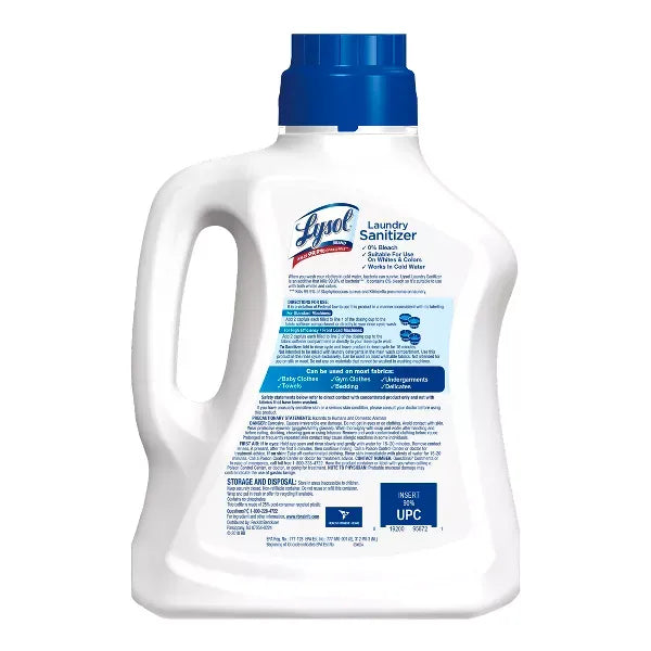 Lysol Crisp Linen Scented Laundry Sanitizer 90 oz